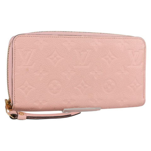 路易威登 Empreinte Zippy 皮夾長皮夾粉紅色 M64090 LV 正品 135026A