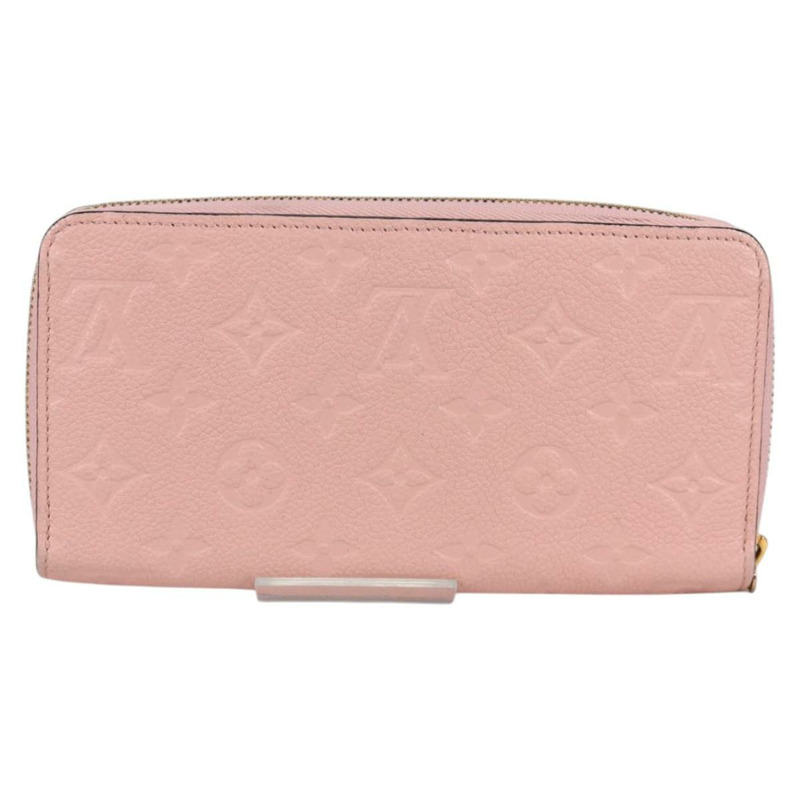 【日本直送】路易威登 Empreinte Zippy 皮夾長皮夾粉紅色 M64090 LV 正品 135026A-1