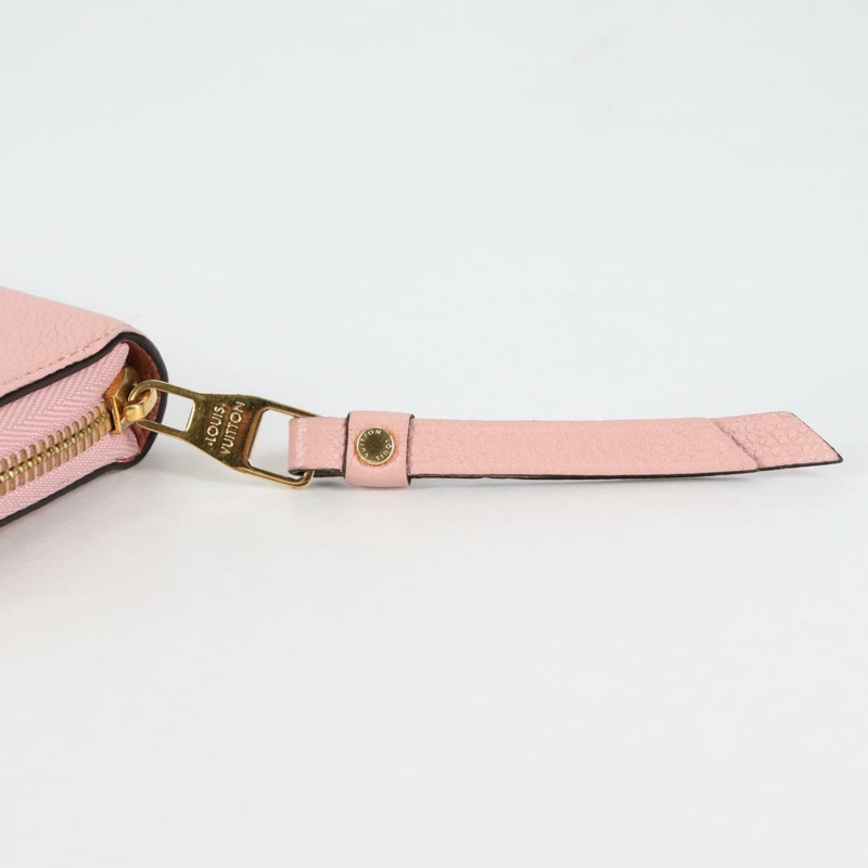 【日本直送】路易威登 Empreinte Zippy 皮夾長皮夾粉紅色 M64090 LV 正品 135026A-7
