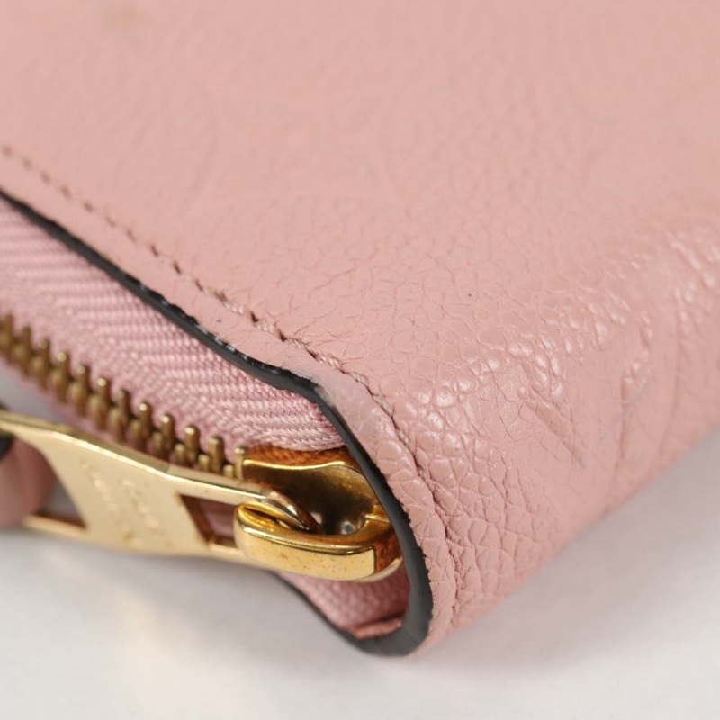 【日本直送】路易威登 Empreinte Zippy 皮夾長皮夾粉紅色 M64090 LV 正品 135026A-13