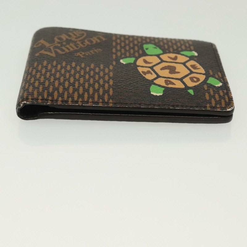 【日本直送】路易威登 Damier Ebene Giant NIGO Portefeuille Multripru N60396 正品 140381-6