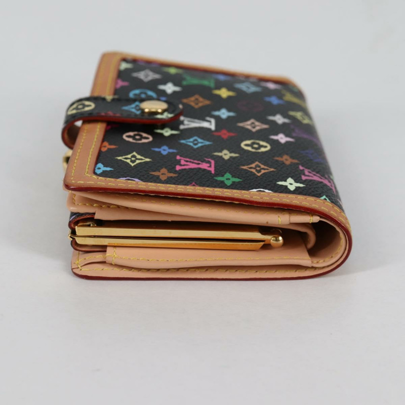 【日本直送】路易威登 多色 Portefeuille Viennois 皮夾黑色 M92988 正品 140383V-2