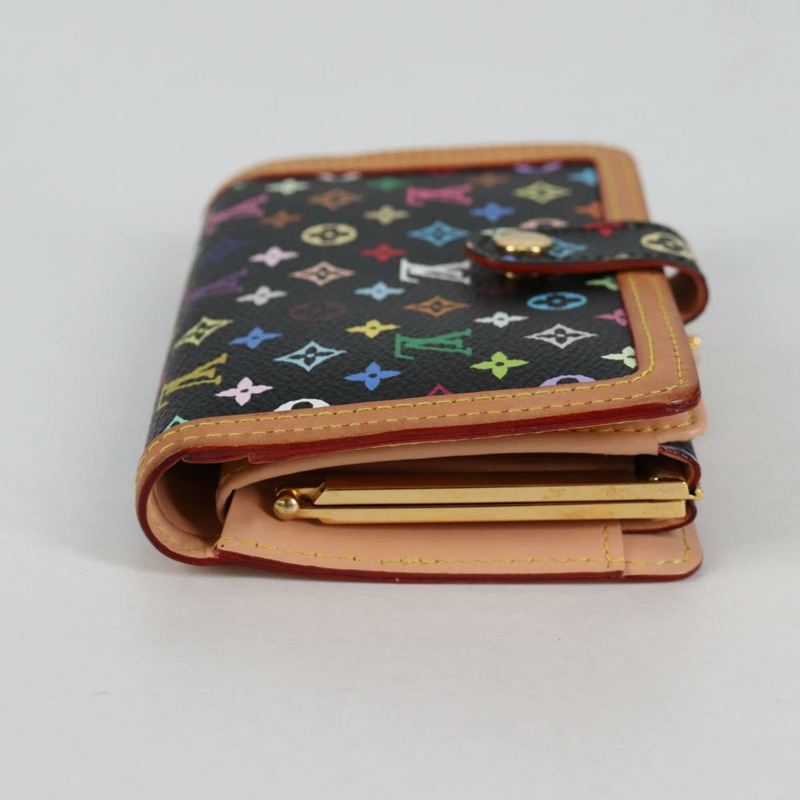 【日本直送】路易威登 多色 Portefeuille Viennois 皮夾黑色 M92988 正品 140383V-3