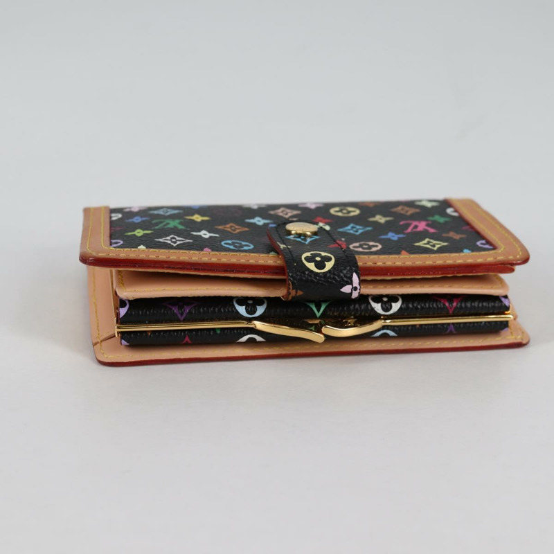 【日本直送】路易威登 多色 Portefeuille Viennois 皮夾黑色 M92988 正品 140383V-4
