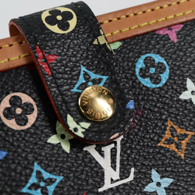 【日本直送】路易威登 多色 Portefeuille Viennois 皮夾黑色 M92988 正品 140383V-16