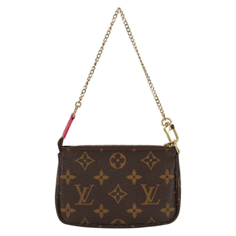 【日本直送】LOUIS VUITTON Monogram 2017 Only Mini Pochette Accessoires M62087 Auth 140396V-1
