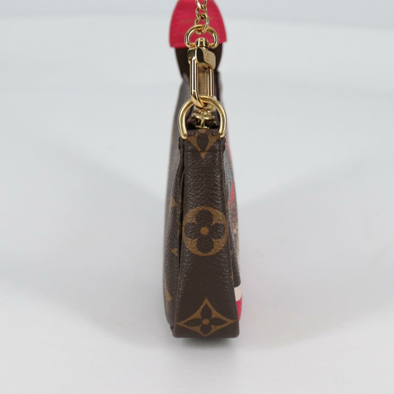 【日本直送】LOUIS VUITTON Monogram 2017 Only Mini Pochette Accessoires M62087 Auth 140396V-3