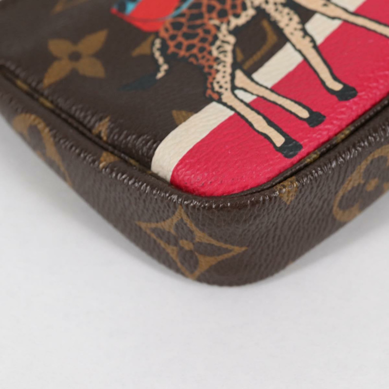 【日本直送】LOUIS VUITTON Monogram 2017 Only Mini Pochette Accessoires M62087 Auth 140396V-8