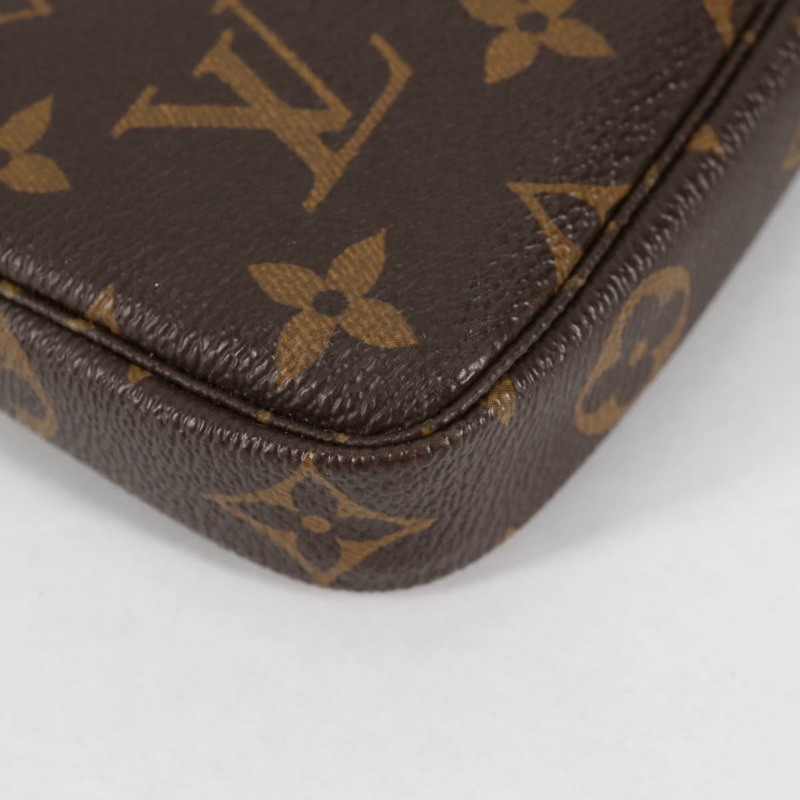 【日本直送】LOUIS VUITTON Monogram 2017 Only Mini Pochette Accessoires M62087 Auth 140396V-15