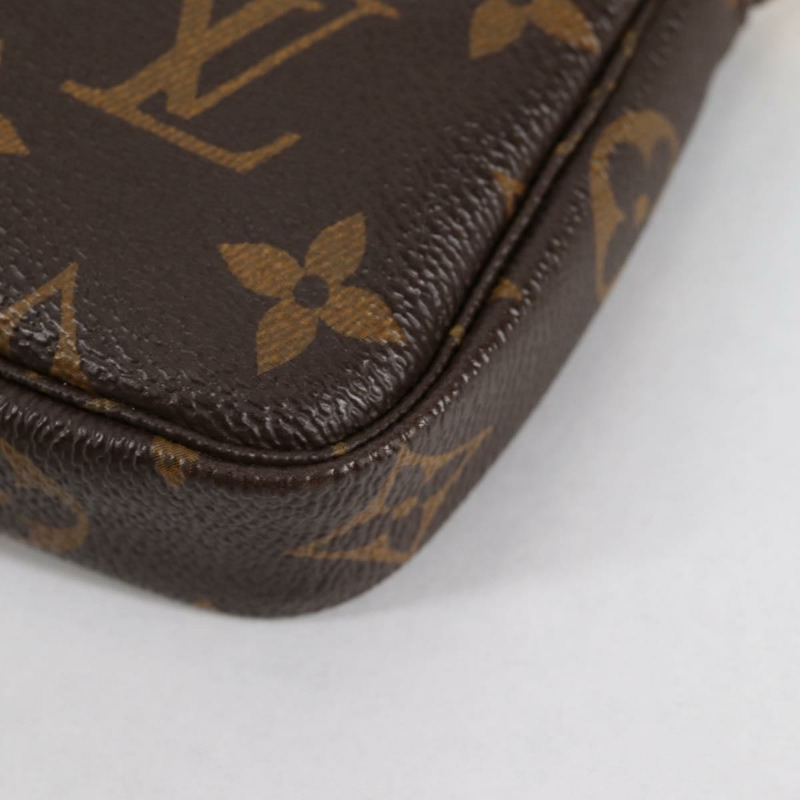 【日本直送】LOUIS VUITTON Monogram 2017 Only Mini Pochette Accessoires M62087 Auth 140396V-16