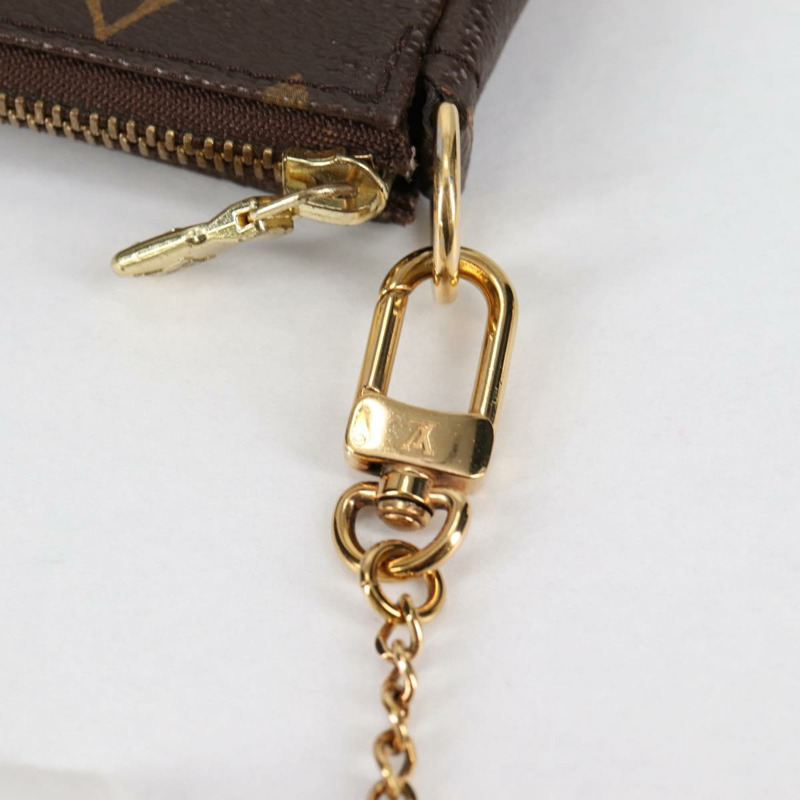 【日本直送】LOUIS VUITTON Monogram 2017 Only Mini Pochette Accessoires M62087 Auth 140396V-18