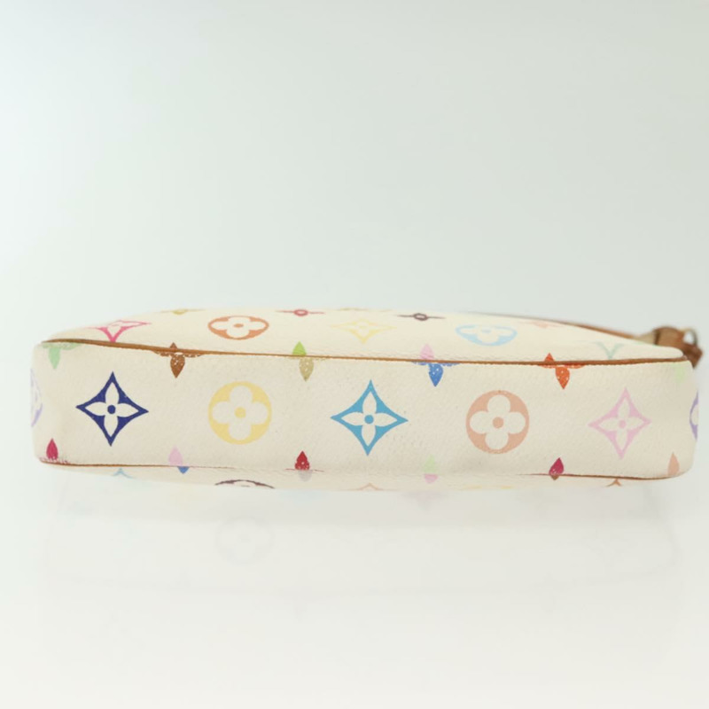 【日本直送】路易威登 Monogram 多色 Pochette 手拿包 白色 M92649 LV 授權 140354-4