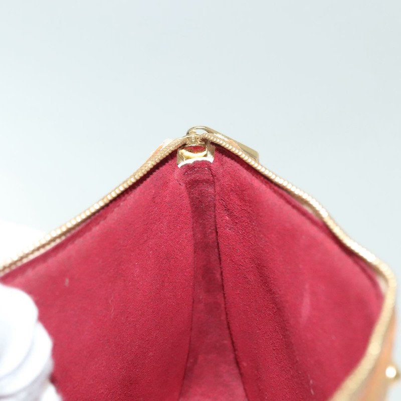 【日本直送】路易威登 Monogram 多色 Pochette 手拿包 白色 M92649 LV 授權 140354-19