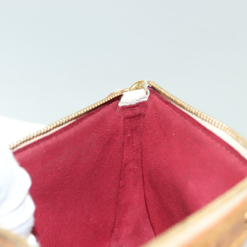 【日本直送】路易威登 Monogram 多色 Pochette 手拿包 白色 M92649 LV 授權 140354-20