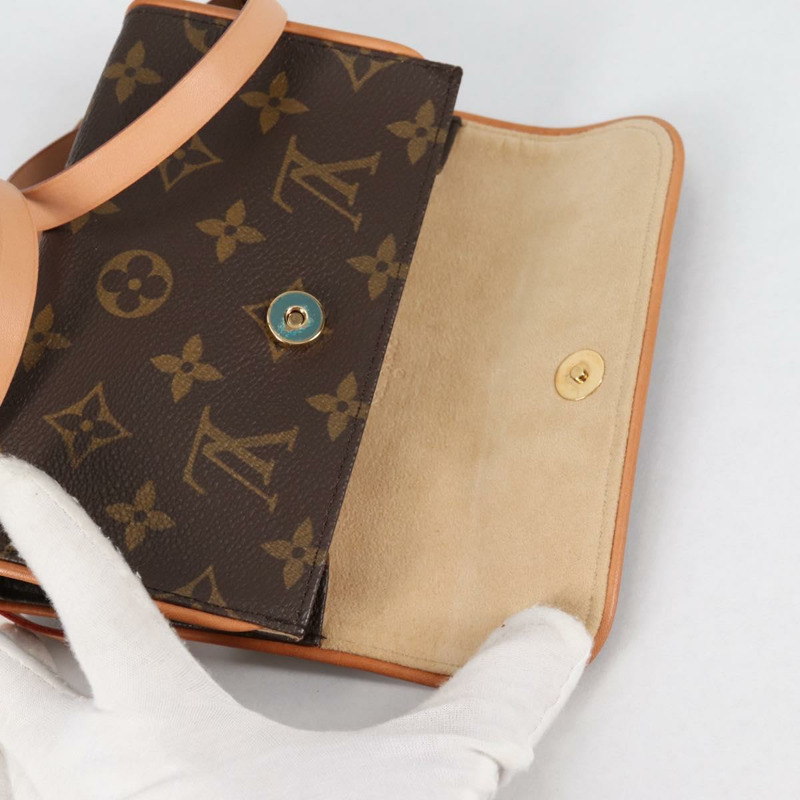 【日本直送】路易威登 Monogram Pochette Florentine 腰包 M51855 LV 正品 am8911V-20