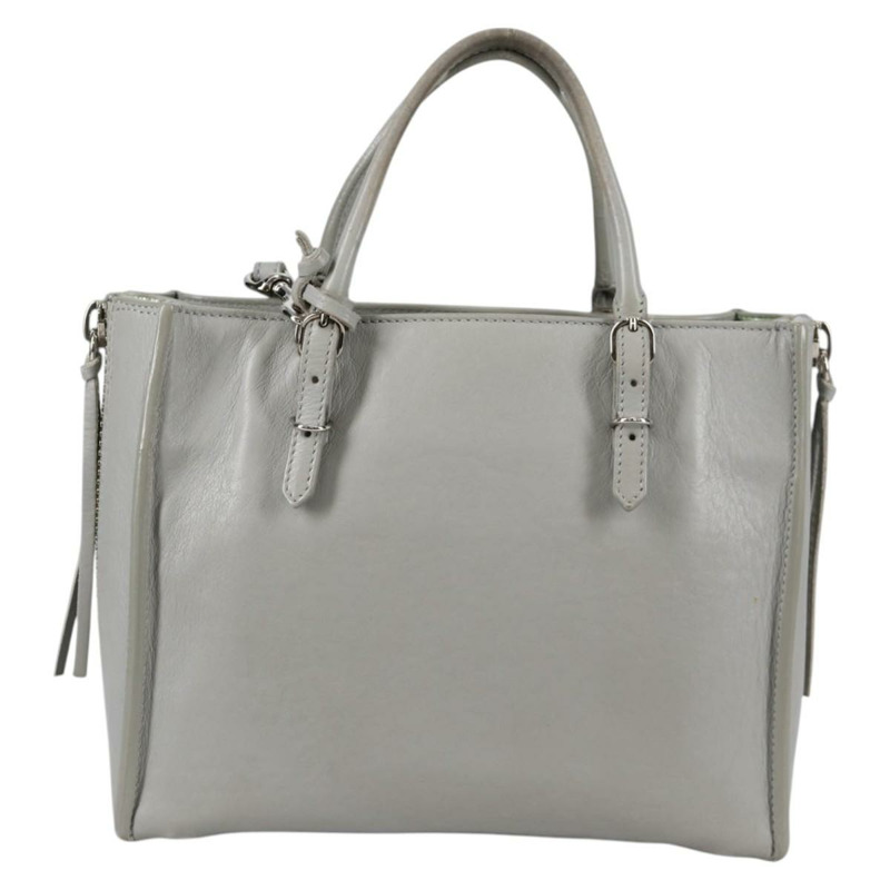 【日本直送】BALENCIAGA Paper 迷你手袋 皮革 2 款可選 灰色 銀色 正品 am8990V-1