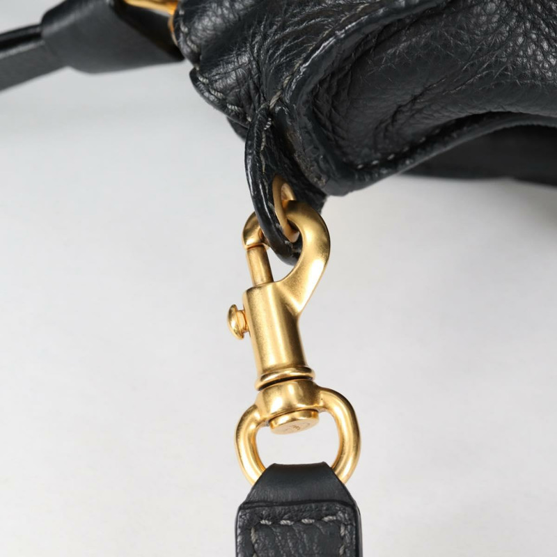 【日本直送】Chloe Mercy 手提包 皮革 2 款 黑色 金色 正品 am8946V-8