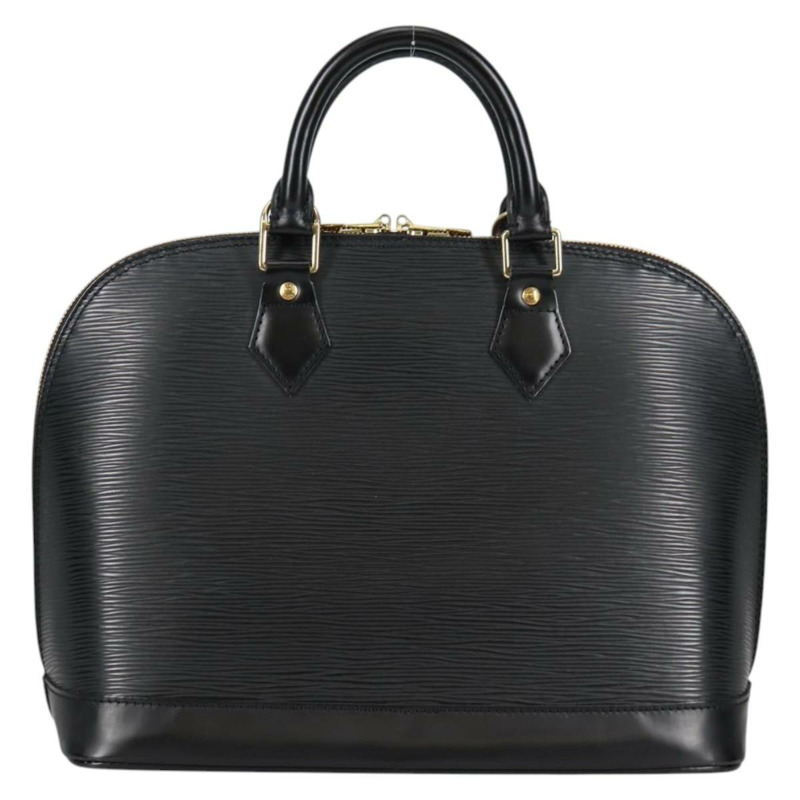 【日本直送】LOUIS VUITTON Epi Alma 手提包 黑色 M52142 LV 正品 am8975V-1