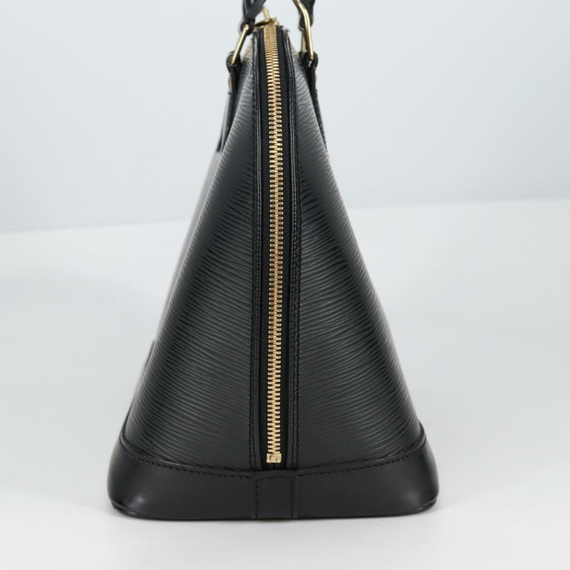 【日本直送】LOUIS VUITTON Epi Alma 手提包 黑色 M52142 LV 正品 am8975V-2