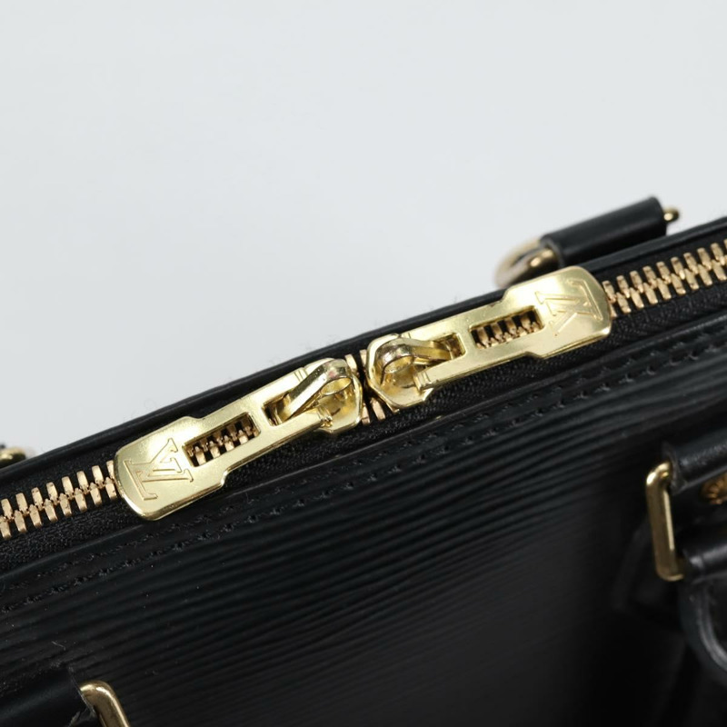 【日本直送】LOUIS VUITTON Epi Alma 手提包 黑色 M52142 LV 正品 am8975V-17