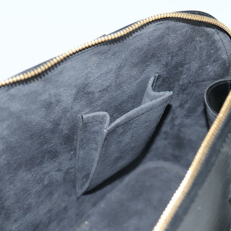 【日本直送】LOUIS VUITTON Epi Alma 手提包 黑色 M52142 LV 正品 am8975V-20