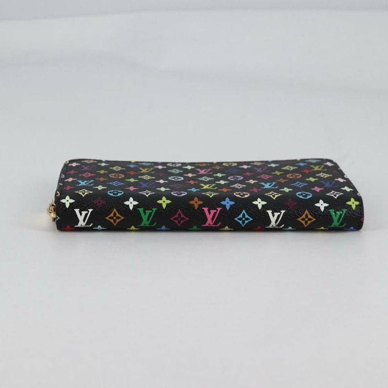 【日本直送】路易威登 Monogram 多色 Zippy 皮夾 黑色 M60243 正品 am8910V-5
