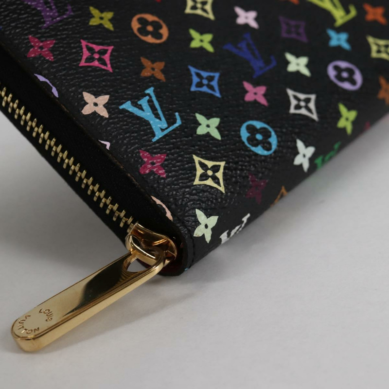 【日本直送】路易威登 Monogram 多色 Zippy 皮夾 黑色 M60243 正品 am8910V-13