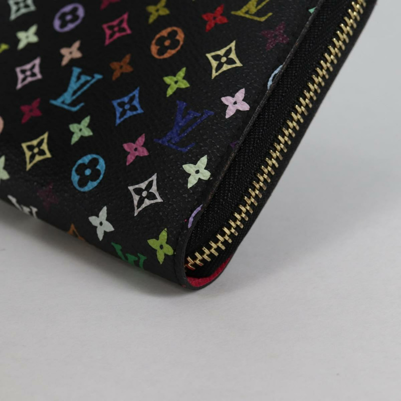 【日本直送】路易威登 Monogram 多色 Zippy 皮夾 黑色 M60243 正品 am8910V-14