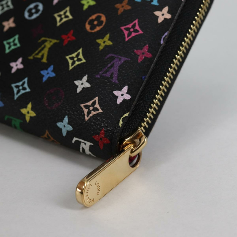 【日本直送】路易威登 Monogram 多色 Zippy 皮夾 黑色 M60243 正品 am8910V-16