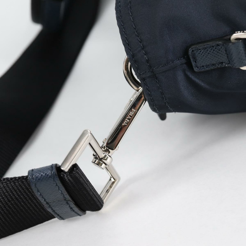 【日本直送】PRADA 手提包 尼龍 2 向 海軍藍 金色 正品 135239-19