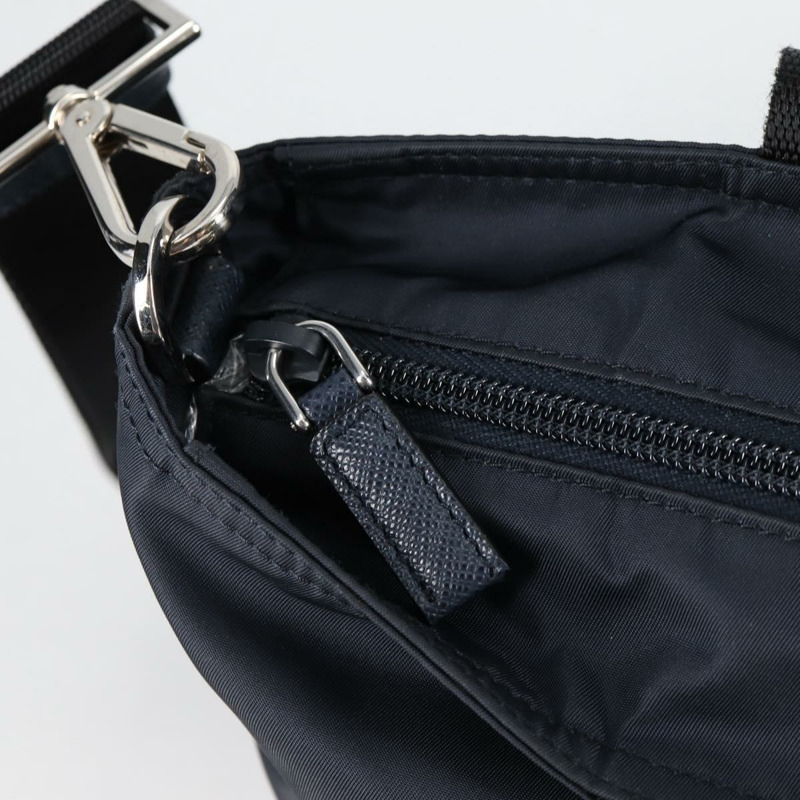 【日本直送】PRADA 手提包 尼龍 2 向 海軍藍 金色 正品 135239-21