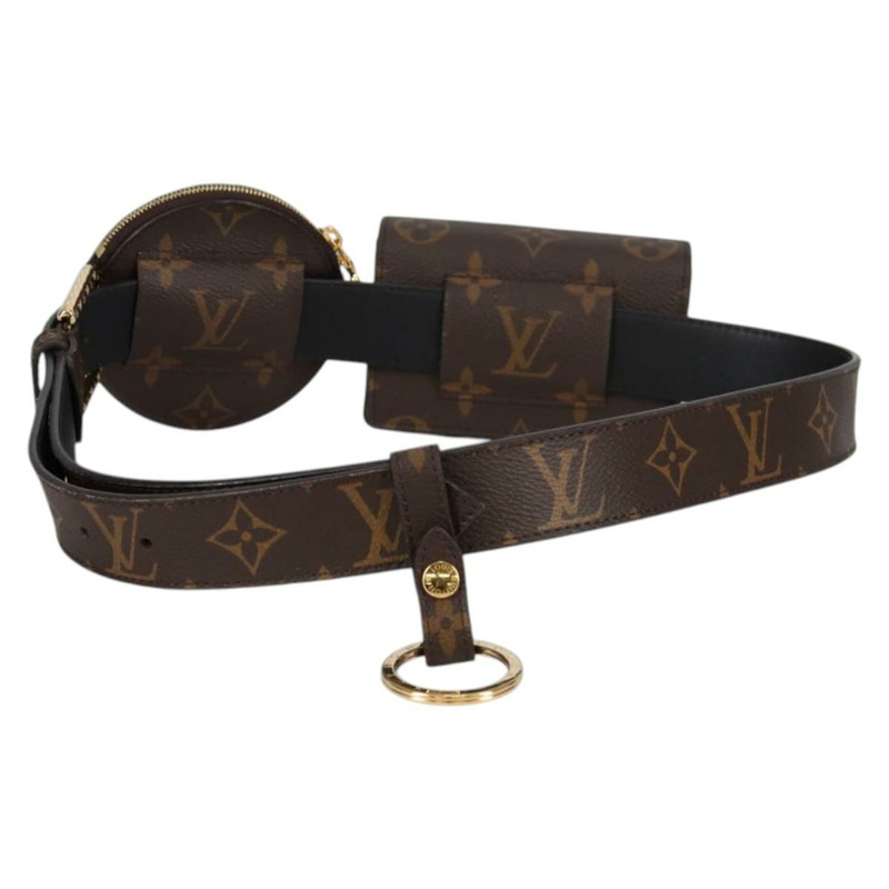 【日本直送】路易威登 Monogram Ceinture 日常多口袋腰帶 M0236 LV 正品 gh628M-1