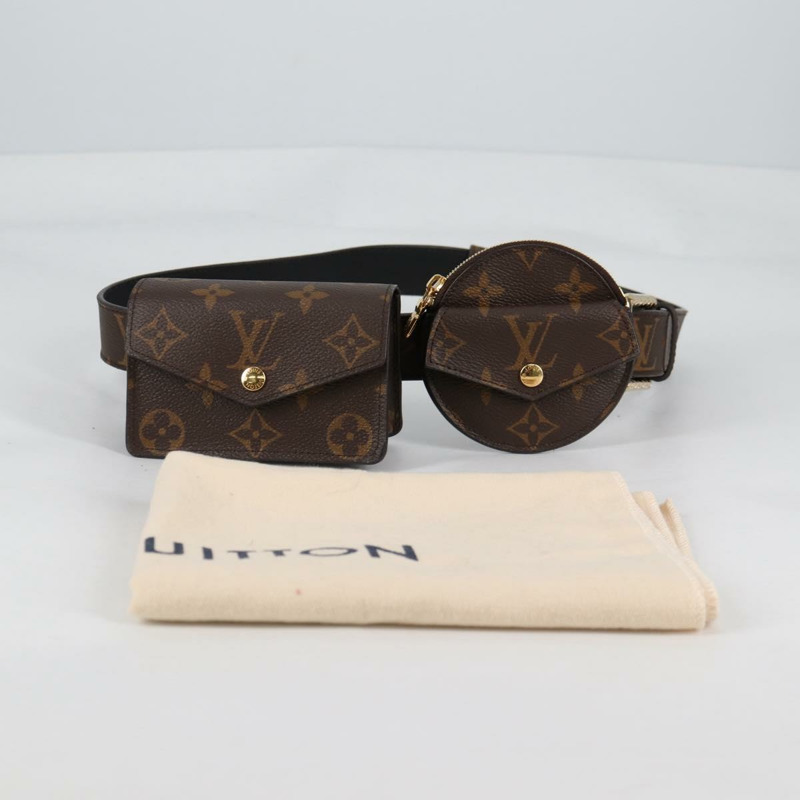 【日本直送】路易威登 Monogram Ceinture 日常多口袋腰帶 M0236 LV 正品 gh628M-11
