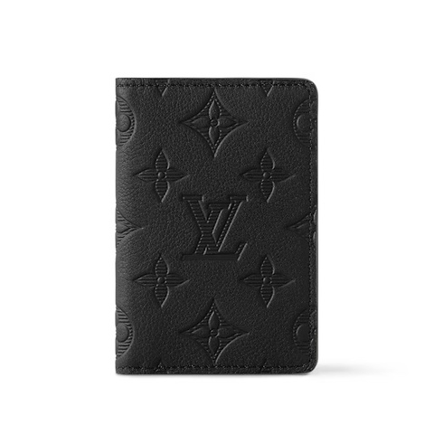LV 路易威登 近全新 黑色 壓紋 名片夾 卡夾