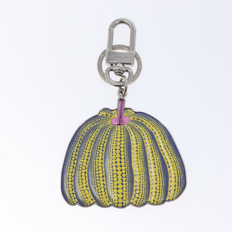 【日本直送】LOUIS VUITTON Porte Cles 南瓜吊飾金屬黃色 M01103 LV 授權 140762-1