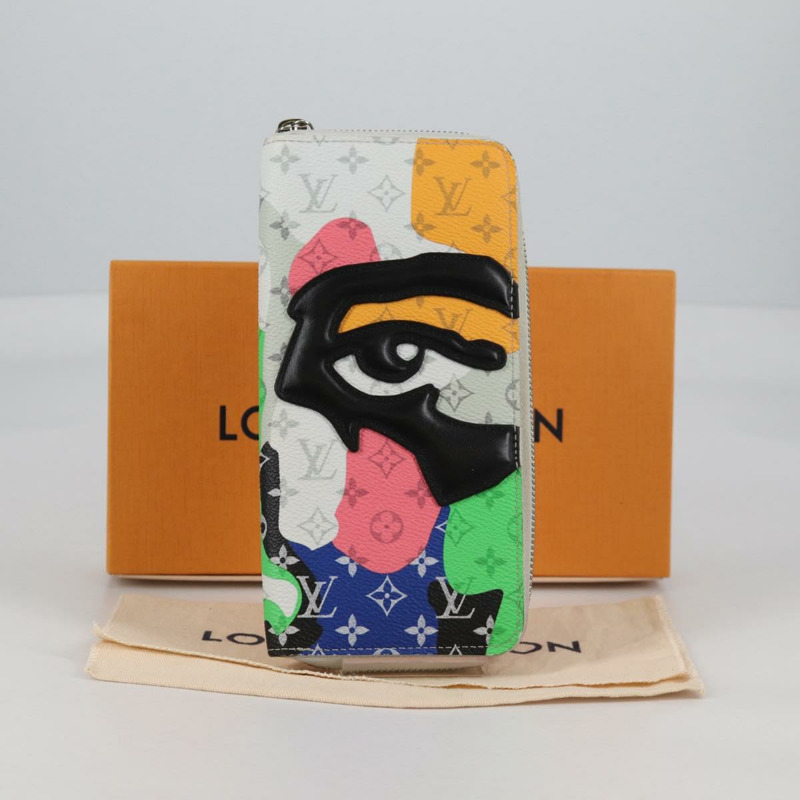 【日本直送】路易威登 Monogram LV Portrait Zippy 錢包筆電 M82590 LV Auth 127987M-11