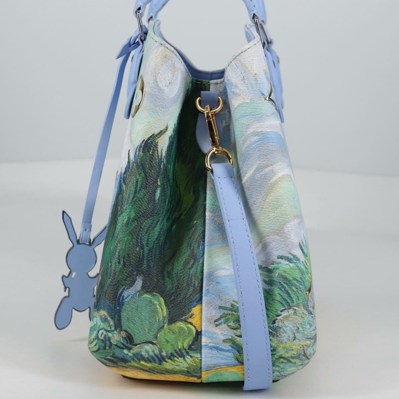 【日本直送】LOUIS VUITTON 大師系列梵谷蒙田中號包 M43378 正品 132959M-2