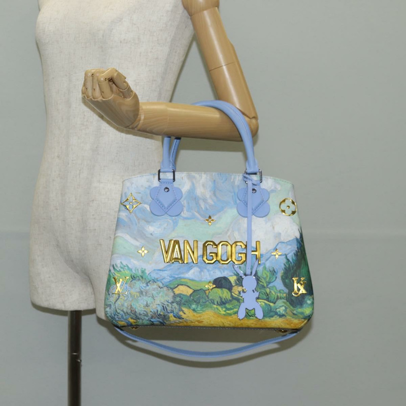 【日本直送】LOUIS VUITTON 大師系列梵谷蒙田中號包 M43378 正品 132959M-29