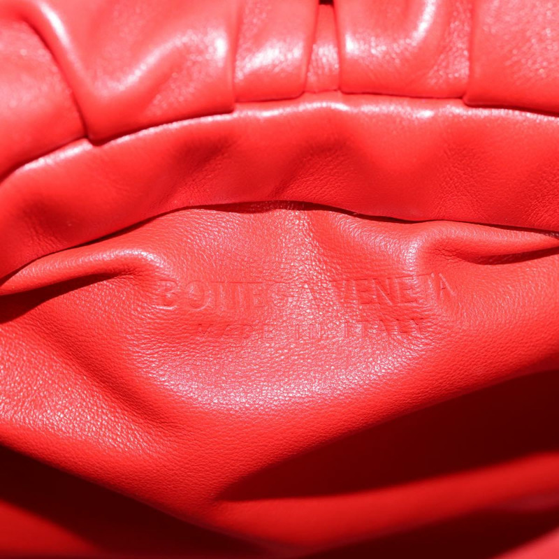 【日本直送】BOTTEGA VENETA 鏈條單肩包 皮革 紅色 正品 140157V-20