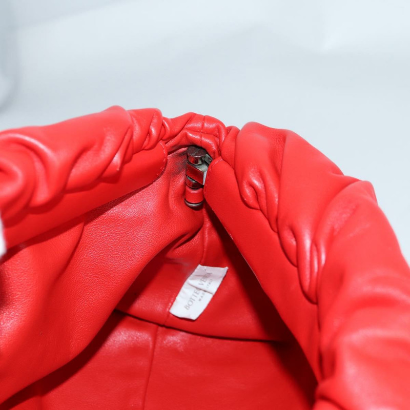 【日本直送】BOTTEGA VENETA 鏈條單肩包 皮革 紅色 正品 140157V-21
