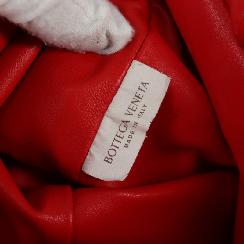 【日本直送】BOTTEGA VENETA 鏈條單肩包 皮革 紅色 正品 140157V-23