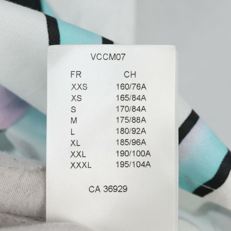 【日本直送】LOUIS VUITTON 印花襯衫和領帶襯衫 棉質 白色 LV 授權 137477M-19