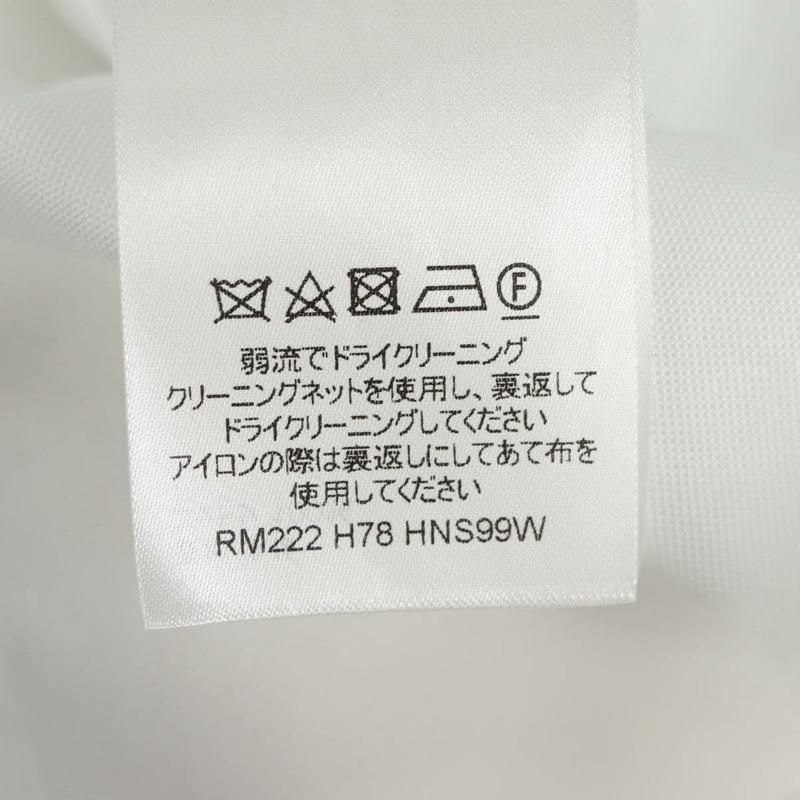 【日本直送】LOUIS VUITTON 印花襯衫和領帶襯衫 棉質 白色 LV 授權 137477M-20