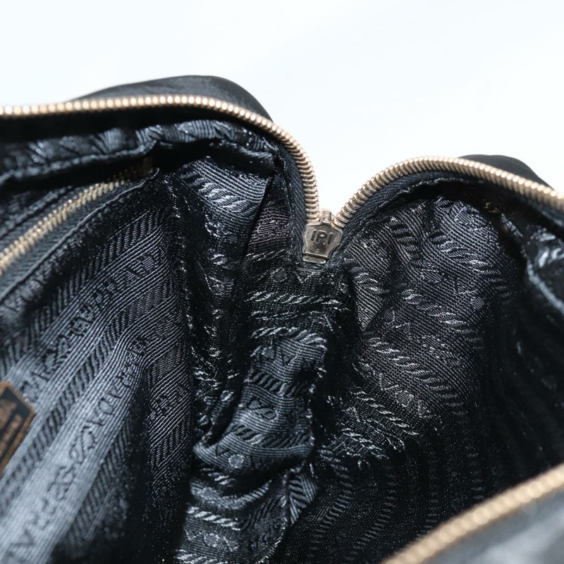 【日本直送】PRADA 尼龍手提包 黑色 金色 正品 yk19339V-20