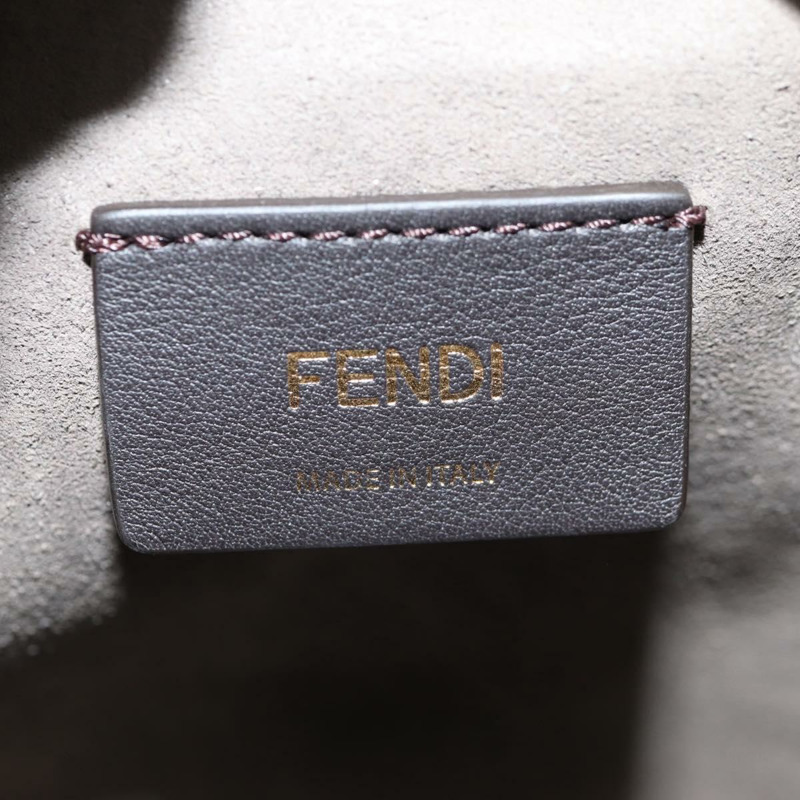 【日本直送】FENDI Zucca 帆布迷你 Montrezor 手提包 2 款 多色 金色 正品 yk19350M-19