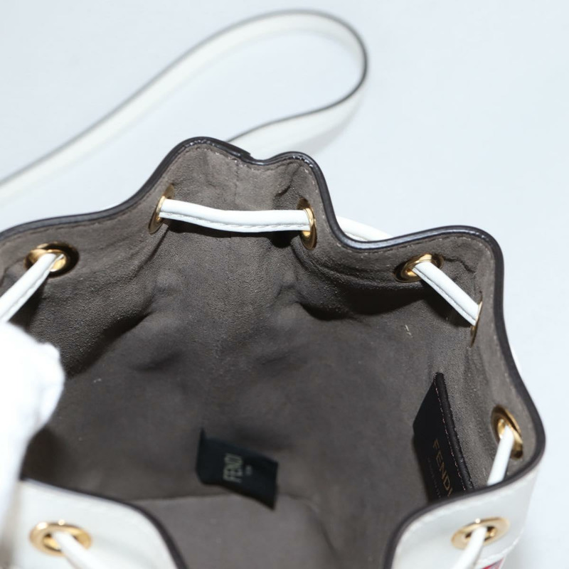 【日本直送】FENDI Zucca 帆布迷你 Montrezor 手提包 2 款 多色 金色 正品 yk19350M-20