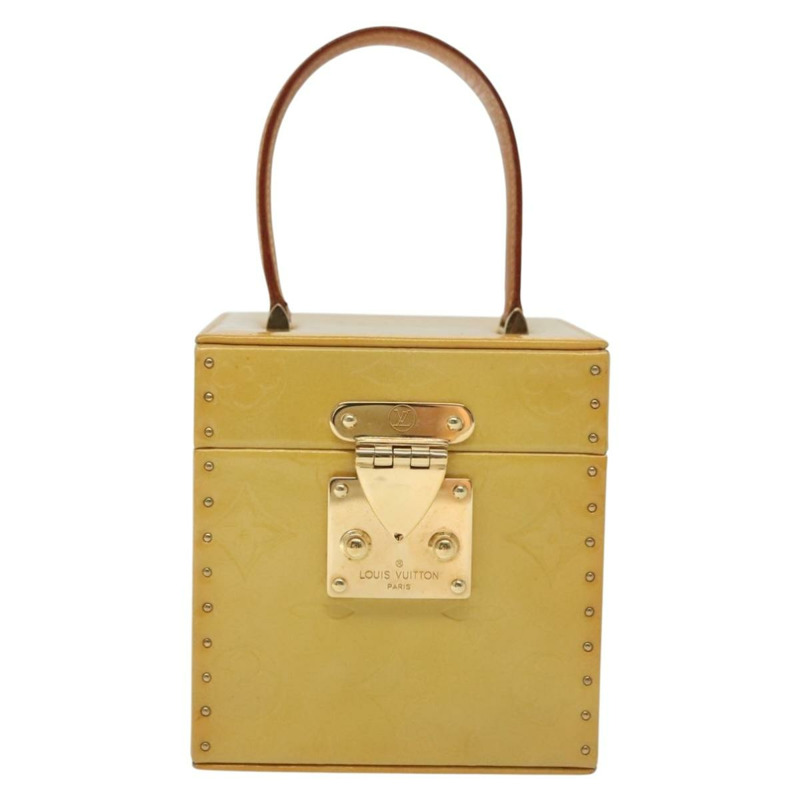 【日本直送】路易威登 Monogram Vernis Bleecker 化妝包 米色 M91002 正品 BA5541-12