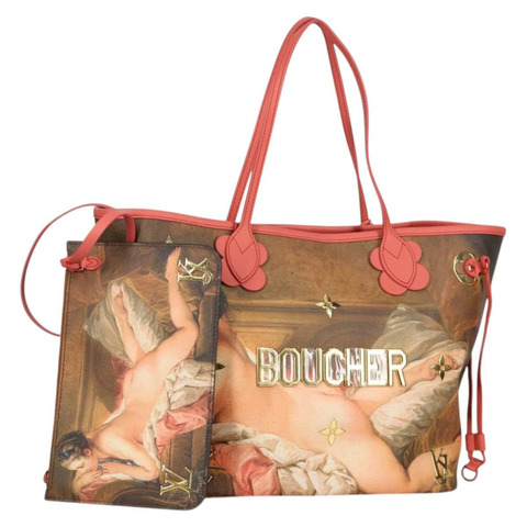 路易威登大師系列 Boucher Neverfull 中型包 M43357 LV 正品 BA5548M