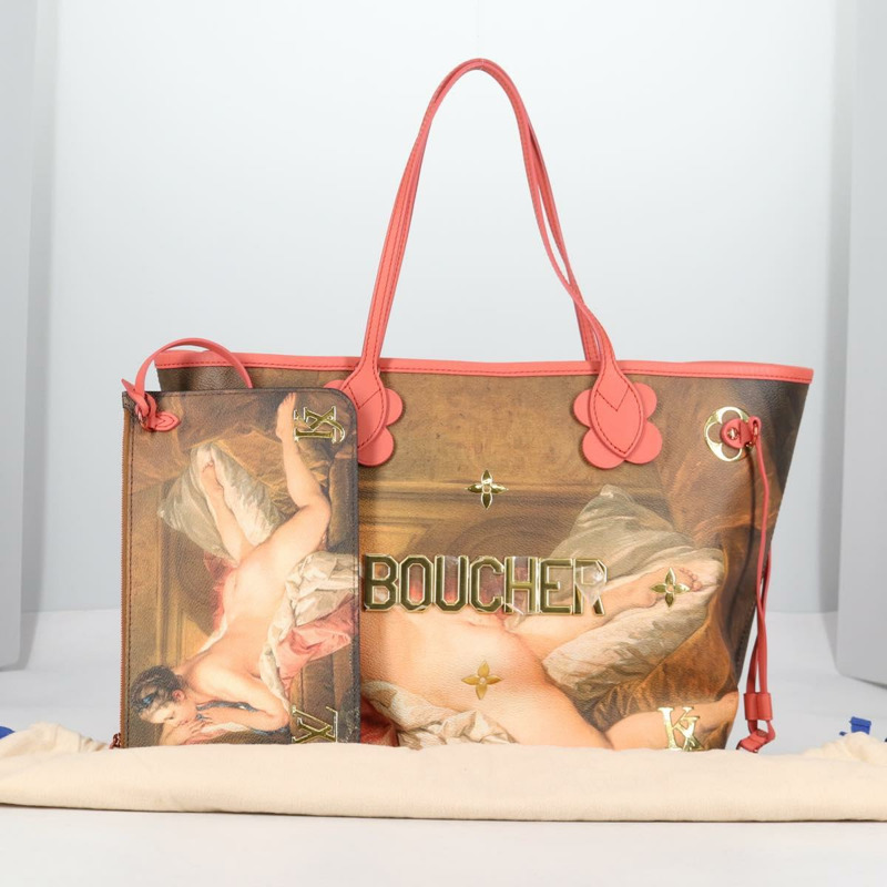 【日本直送】路易威登大師系列 Boucher Neverfull 中型包 M43357 LV 正品 BA5548M-11