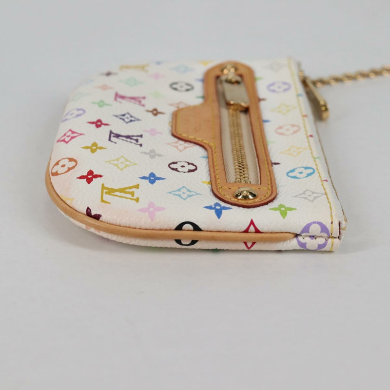 【日本直送】路易威登 Monogram 多色 Pochette MM 手拿包 白色 M60028 LV 正品 140849V-3